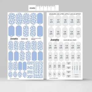 Nail Wraps Manichiura Flowers 103 Annette Nails MWR-103 - Img 3