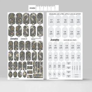 Nail Wraps Manichiura Flowers 111 Annette Nails MWR-111 - Img 4