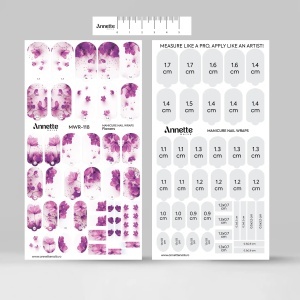 Nail Wraps Manichiura Flowers 118 Annette Nails MWR-118 - Img 3