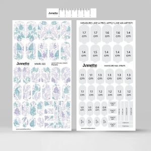 Nail Wraps Manichiura Flowers 123 Annette Nails MWR-123 - Img 4