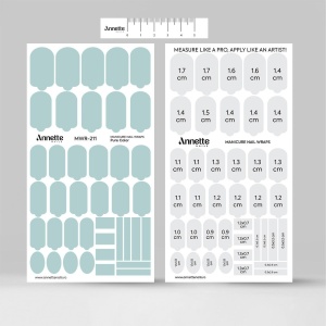 Nail Wraps Manichiura Pure Color 211 Annette Nails MWR-211 - Img 4