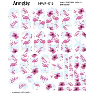 Nail Wraps Manichiura Summer 19 Annette Nails MWR-019 - Img 1
