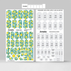 Nail Wraps Manichiura Summer 22 Annette Nails MWR-022 - Img 4