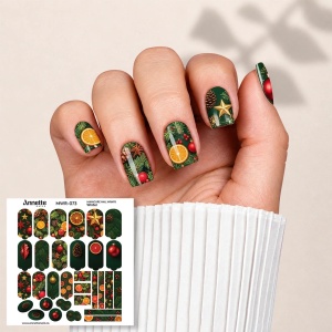 Nail Wraps Manichiura Winter 73 Annette Nails MWR-073 - Img 1