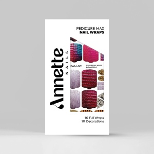Nail Wraps Pedichiura Max Animal Print 1 Annette Nails PWM-001 - Img 3