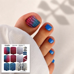 Nail Wraps Pedichiura Max Animal Print 4 Annette Nails PWM-004 - Img 1