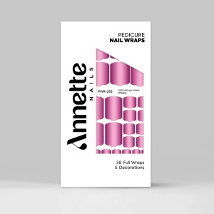 Nail Wraps Pedichiura Ombre 253 Annette Nails PWR-253 - Img 3