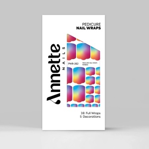 Nail Wraps Pedichiura Ombre 262 Annette Nails PWR-262 - Img 3