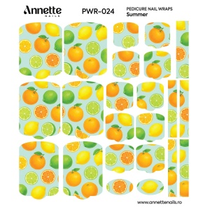 Nail Wraps Pedichiura Summer 24 Annette Nails PWR-024 - Img 2