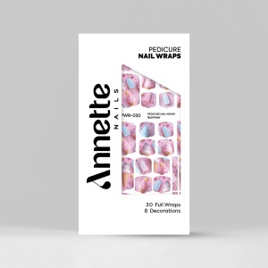 Nail Wraps Pedichiura Summer 30 Annette Nails PWR-030 - Img 2