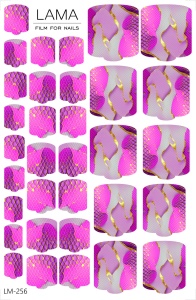 Sticker Nail Wraps LM-256