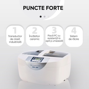 Aparat de Curățare cu Ultrasunete Codyson CD-4820 - Img 3
