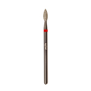 Capat freza (BIT) Conic diamantat - Rosu - MUW BLACK EDITION - Img 2
