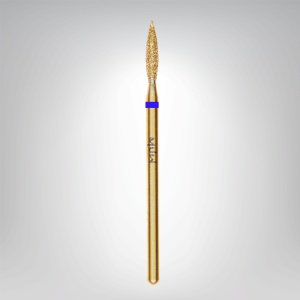 Capat freza (BIT) Flacara diamantat - Albastru - MUW GOLD EDITION