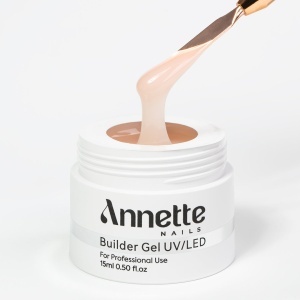 Gel Constructie Half Clear Coffee 7 Vanilla Cream - 15ml Annette Nails GBH-07-15 - Img 5
