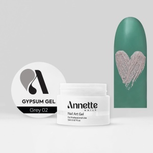 Gypsum Gel Grey 02 - 5 ml Annette Nails GG-02