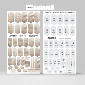 Nail Wraps Manichiura Animal Print 7 Annette Nails MWR-007 - Img 3