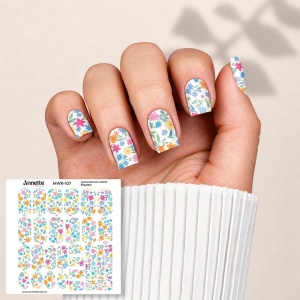 Nail Wraps Manichiura Flowers 107 Annette Nails MWR-107 - Img 1