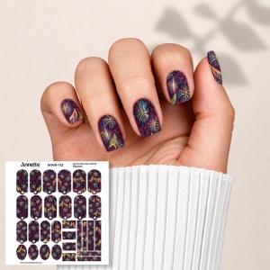 Nail Wraps Manichiura Flowers 113 Annette Nails MWR-113 - Img 1