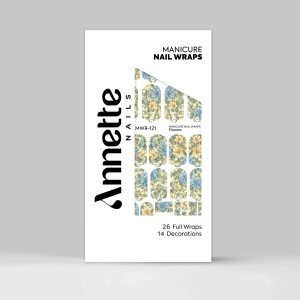 Nail Wraps Manichiura Flowers 121 Annette Nails MWR-121 - Img 2