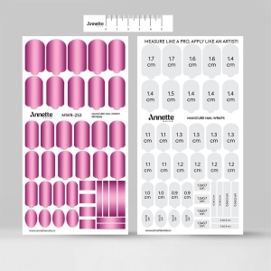 Nail Wraps Manichiura Ombre 253 Annette Nails MWR-253 - Img 4