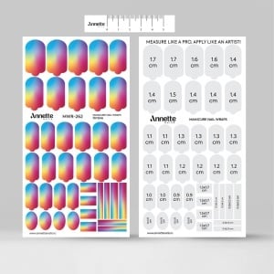 Nail Wraps Manichiura Ombre 262 Annette Nails MWR-262 - Img 3