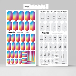 Nail Wraps Manichiura Ombre 262 Annette Nails MWR-262 - Img 4