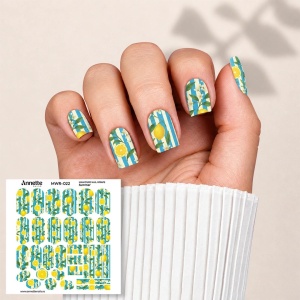 Nail Wraps Manichiura Summer 22 Annette Nails MWR-022