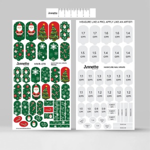 Nail Wraps Manichiura Winter 78 Annette Nails MWR-078 - Img 4