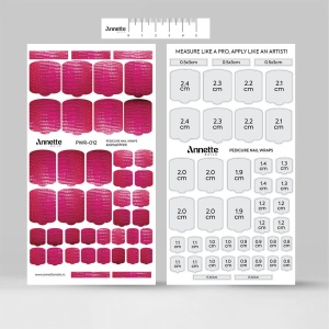 Nail Wraps Pedichiura Animal Print 12 Annette Nails PWR-012 - Img 4