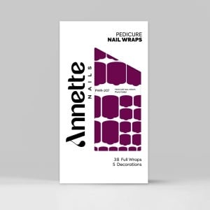 Nail Wraps Pedichiura Pure Color 207 Annette Nails PWR-207 - Img 2