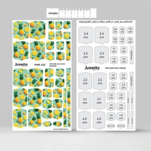Nail Wraps Pedichiura Summer 23 Annette Nails PWR-023 - Img 3