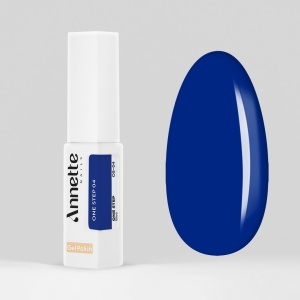 Oja Semipermanenta 3 in 1 One Step Blue - 8ml Annette Nails OS-04 - Img 2