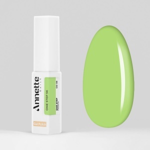 Oja Semipermanenta 3 in 1 One Step Pistachio - 8ml Annette Nails OS-56 - Img 2