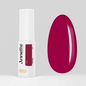 Oja Semipermanenta Lipstick Fucsia 117 - 8ml Annette Nails - Img 2