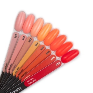 Oja Semipermanenta Sunset's Kiss Light Coral 252 - 8ml Annette Nails - Img 3