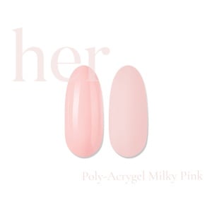 Poly - Acrygel - HER - MILKY PINK - 30gr