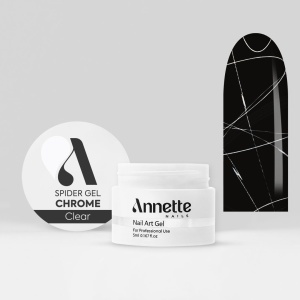 Spider Gel Chrome Clear - 5 ml Annette Nails GSC-01