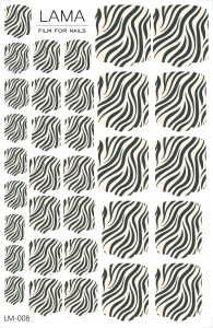Sticker Nail Wraps LM-008