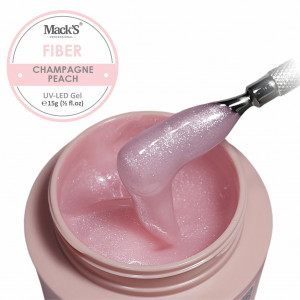 Gel autonivelant MACKS Fiber Champagne Peach -15g