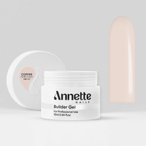 Gel Constructie Half Clear Coffee 7 Vanilla Cream - 15ml Annette Nails GBH-07-15 - Img 2