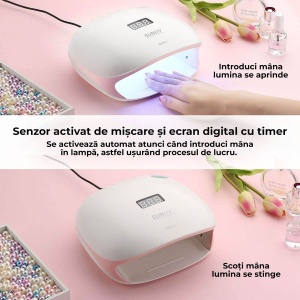 Lampă unghii LED/UV SUN 4S Smart 2.0 - Img 7