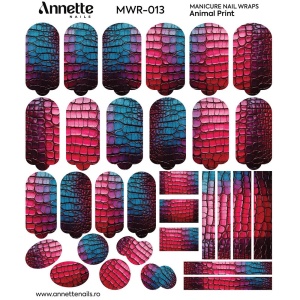 Nail Wraps Manichiura Animal Print 13 Annette Nails MWR-013 - Img 2