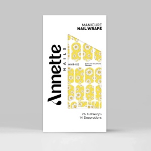 Nail Wraps Manichiura Flowers 102 Annette Nails MWR-102 - Img 3