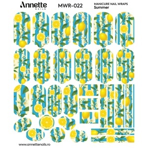 Nail Wraps Manichiura Summer 22 Annette Nails MWR-022 - Img 1
