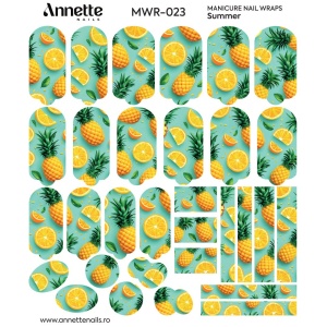 Nail Wraps Manichiura Summer 23 Annette Nails MWR-023 - Img 2