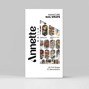 Nail Wraps Manichiura Winter 75 Annette Nails MWR-075 - Img 3