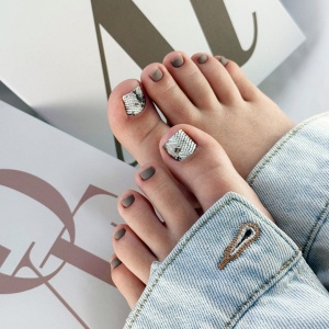 Nail Wraps Pedichiura Animal Print 6 Annette Nails PWR-006 - Img 5