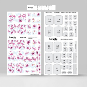 Nail Wraps Pedichiura Summer 19 Annette Nails PWR-019 - Img 4