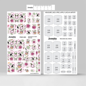 Nail Wraps Pedichiura Summer 20 Annette Nails PWR-020 - Img 4